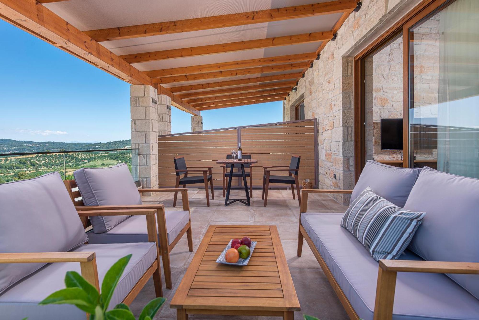 Mint Retreat Suites (Adults Only) Kalandra الغرفة الصورة